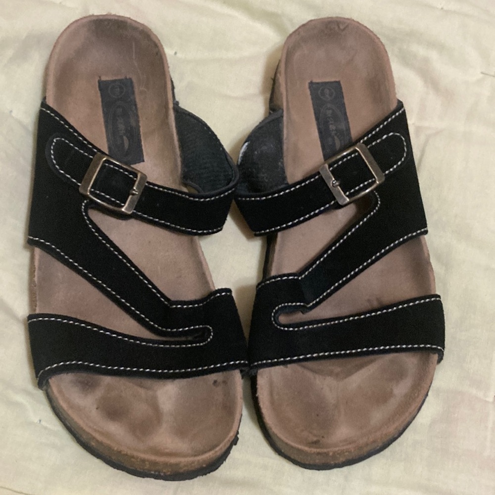 Black sandals